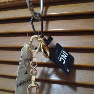 INC brand gold chain belt XL